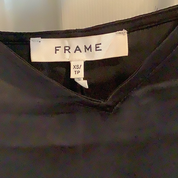 Ruffled sleeve sheer lace top with silky camisole from FRAME - Picture 11 of 16